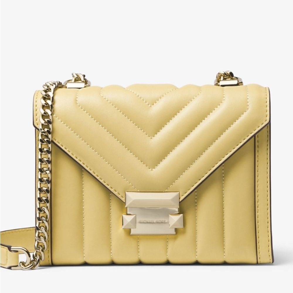 Michael Kors Quilted Leather Convertible Shoulder Bag NWT
